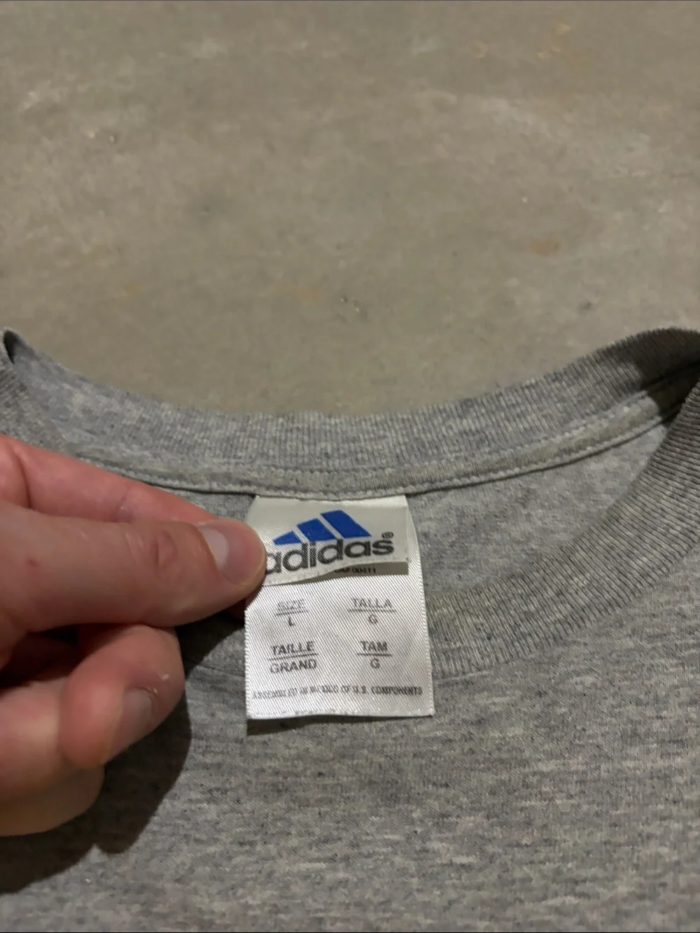 adidas size small